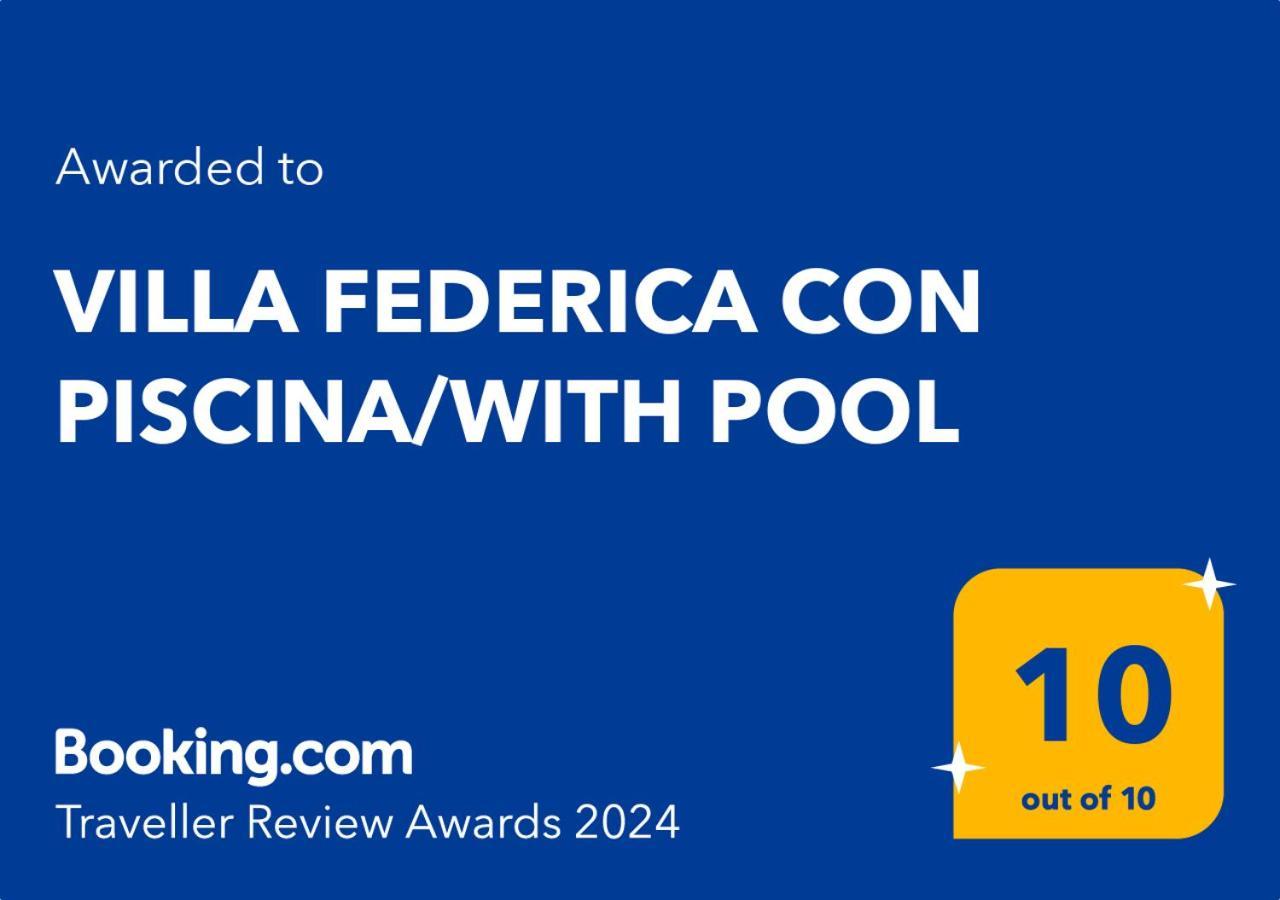 Villa Federica Con Piscina/With Pool Santa Maria Del Focallo Εξωτερικό φωτογραφία